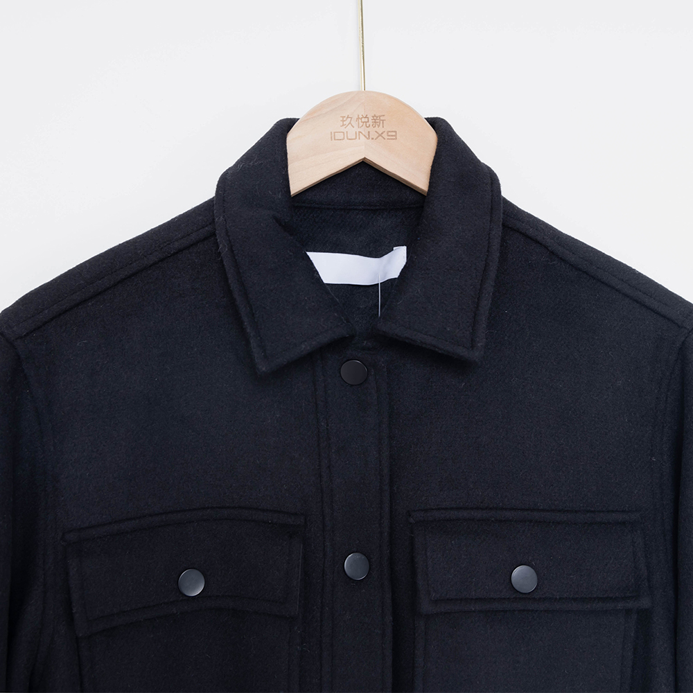 New Joys Wool Blended Shirt Jackets OEM Wholesale 