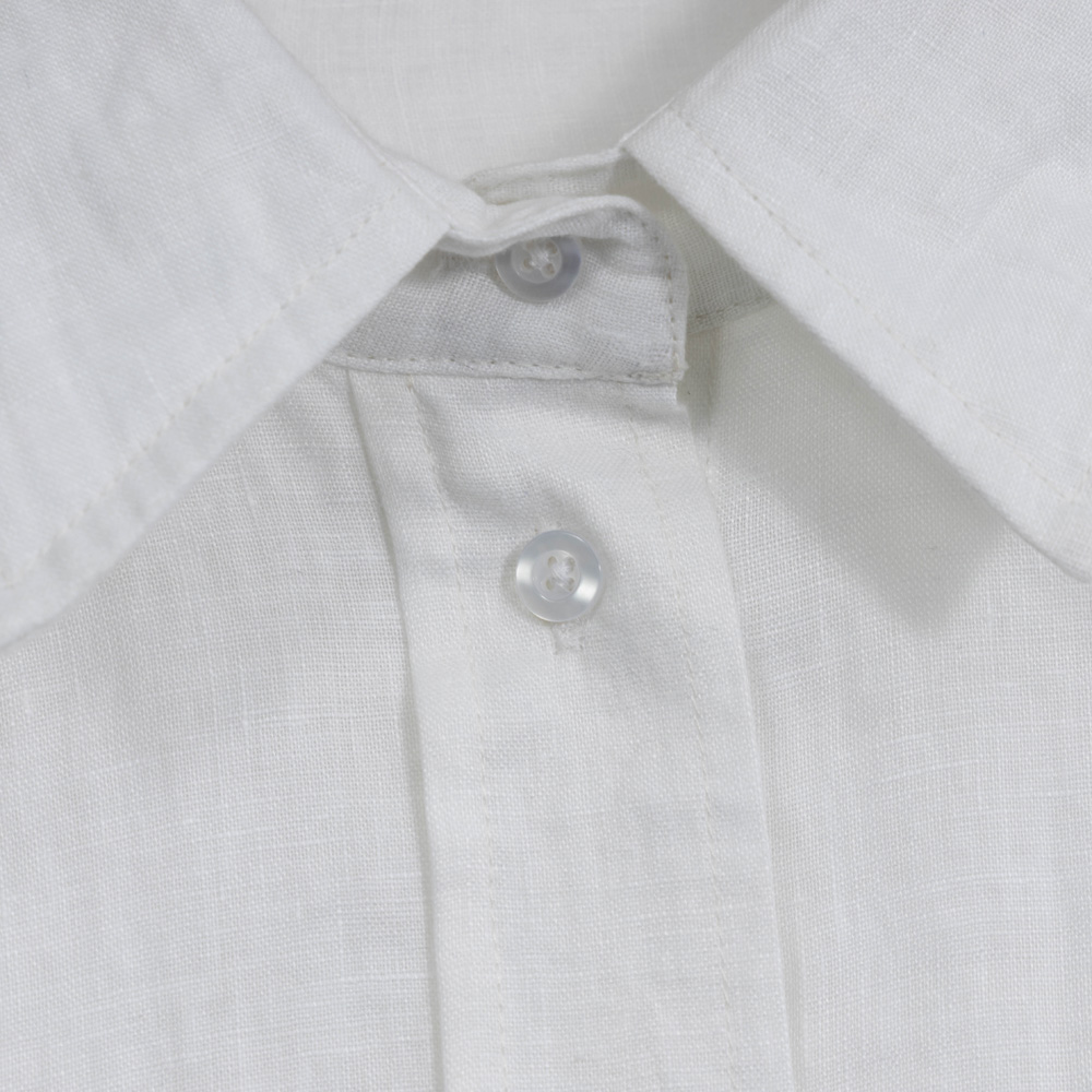 Custom Women Linen Button Up Shirt 4Y4A9708